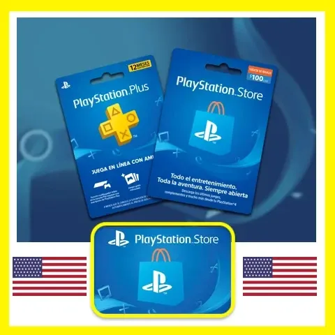 US PlayStation Plus Card
